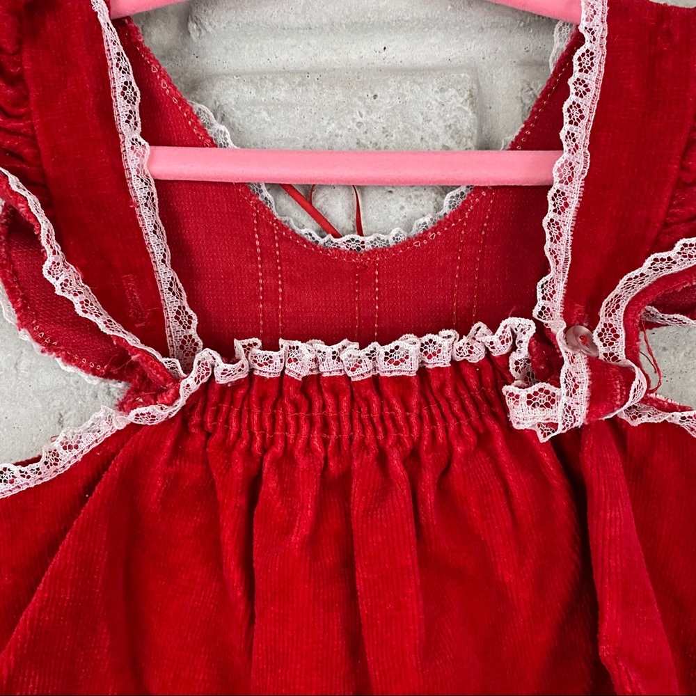 Vintage Evy Of California Baby Dress Size 12 Month - Picture 7 of 10